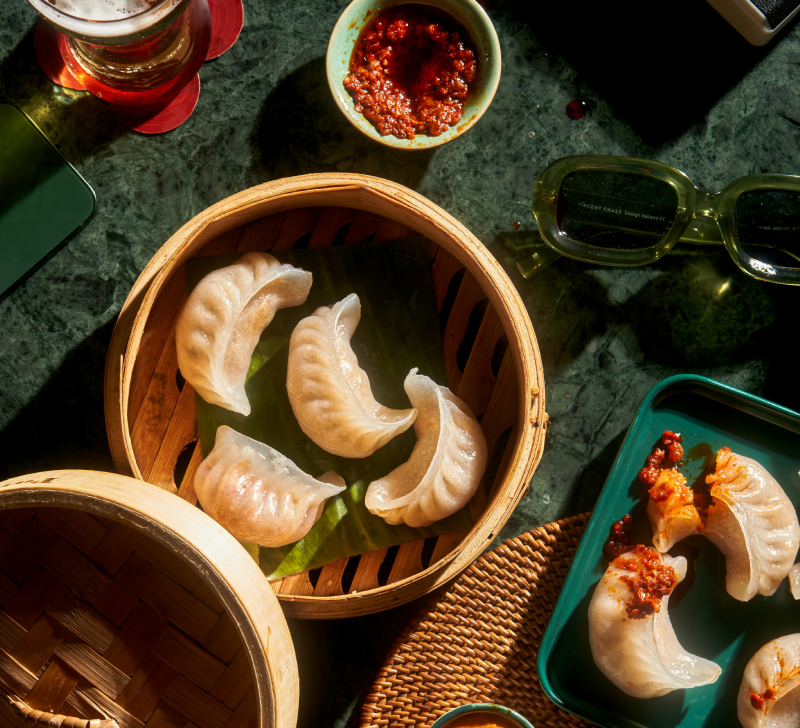 Schezwan Chicken Momo - Image 3