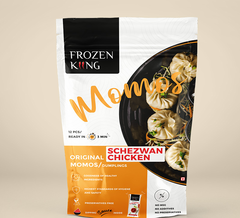 Schezwan Chicken Momo