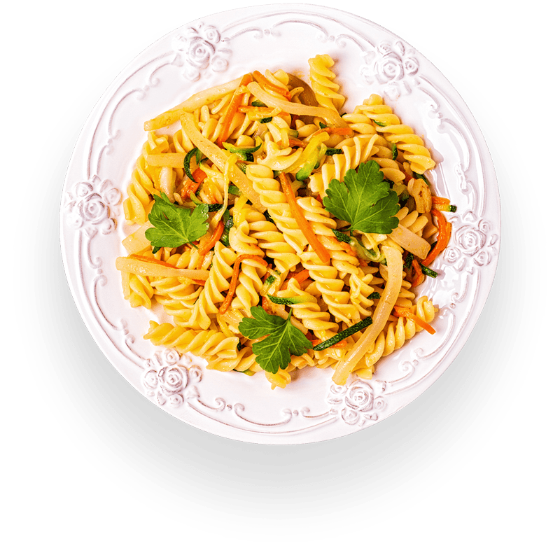 Frozen Pasta Salad with Roasted